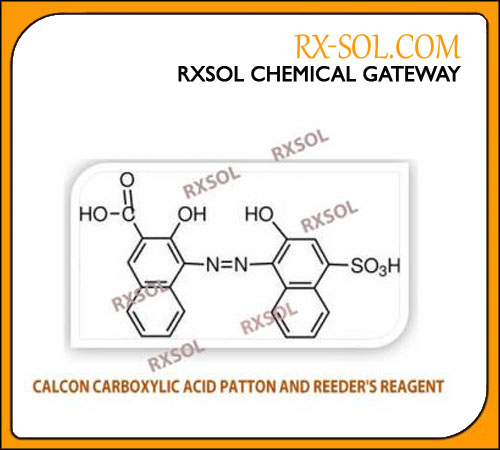 CALCON CARBOXYLIC ACID PATTON AND REEDER'S REAGENT