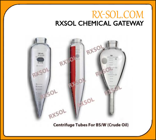 CENTRIFUGE TUBES FOR BS/W (FUEL OIL)