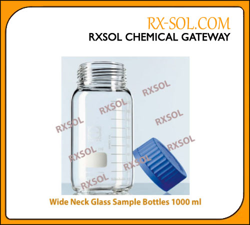 Wide Neck Glass Sample Bottles 1000 ml